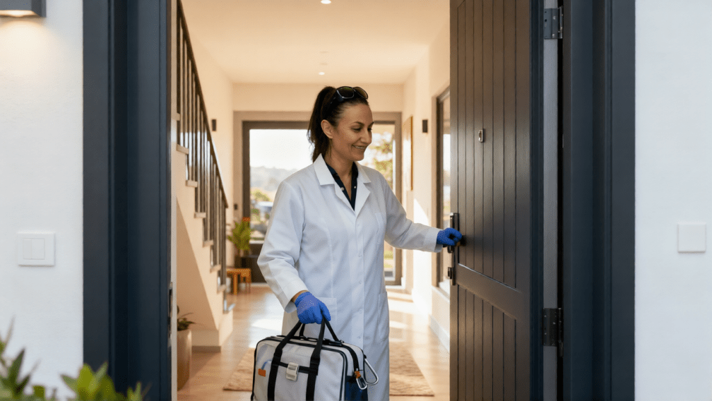 soins infirmiers à domicile Belgique